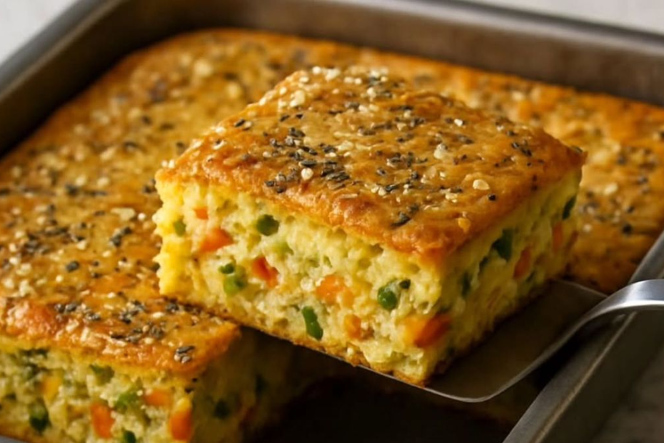 Torta de legumes sem farinha branca