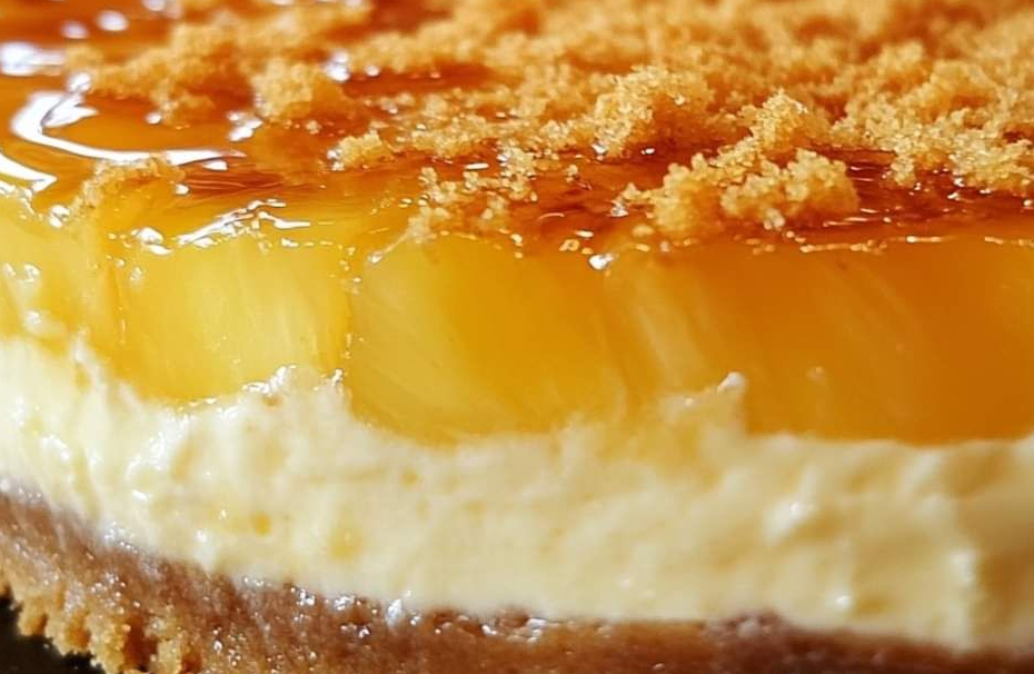 Torta de Abacaxi Caramelizada