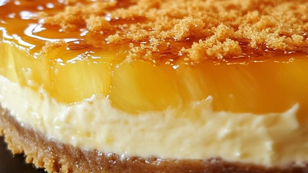 Torta de Abacaxi Caramelizada