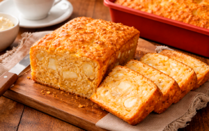 Leia mais sobre o artigo Pão de Forma de Flocão de Milho Recheado