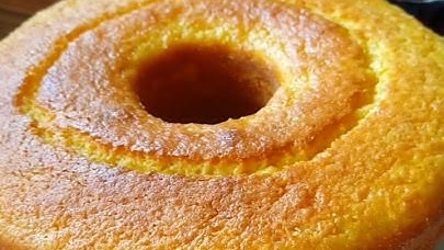 Bolo de milho com coco sem farinha e sem leite
