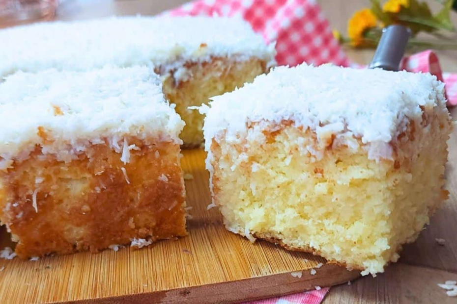 Bolo de coco fofinho